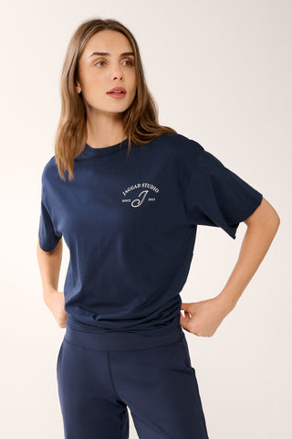 REFORM OVERSIZED TEE DARK NAVY