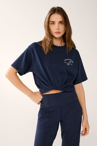 REFORM OVERSIZED TEE DARK NAVY