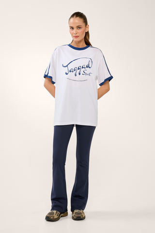 REPLAY OVERSIZED TEE WHITE