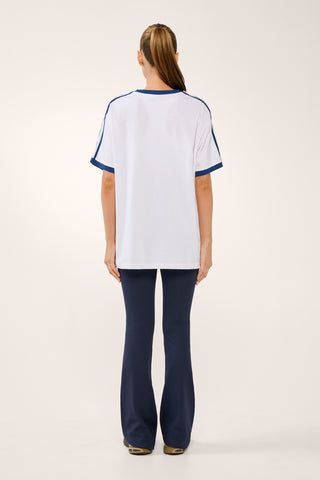 REPLAY OVERSIZED TEE WHITE