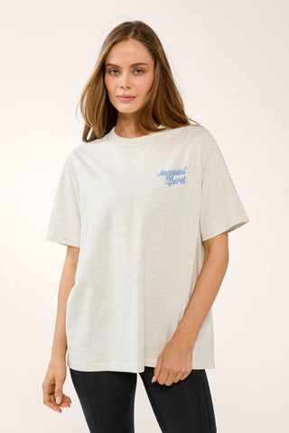 FUTURE ATHLETICS BOXY TEE OATMEAL MARLE