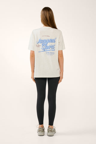 FUTURE ATHLETICS BOXY TEE OATMEAL MARLE