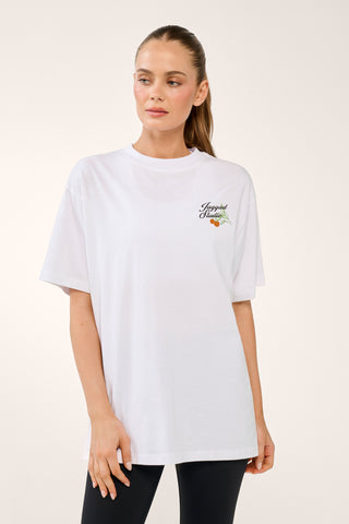 AMALFI OVERSIZED TEE WHITE