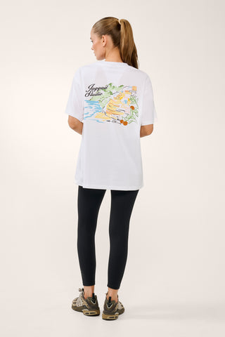 AMALFI OVERSIZED TEE WHITE