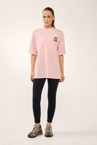 RODEO DRIVE STAPLE TEE CHALK PINK