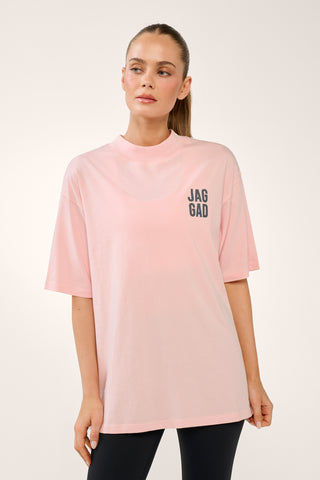 RODEO DRIVE STAPLE TEE CHALK PINK