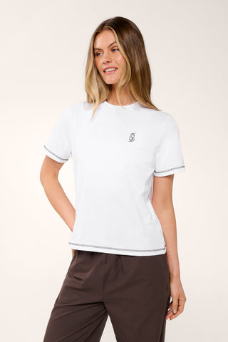 DRIFT ESSENTIAL DELUXE TEE WHITE