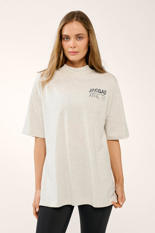 BLOOM STAPLE TEE OATMEAL MARLE