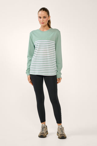 BLOOM CLASSIC LONG SLEEVE TEE SAGE