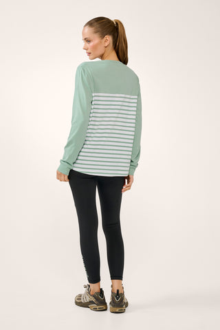 BLOOM CLASSIC LONG SLEEVE TEE SAGE