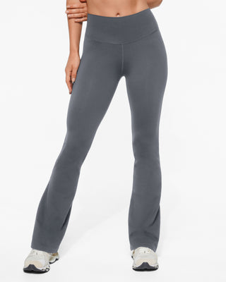 ASTOR ACTIVE FLARE PANT STEEL