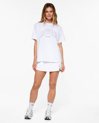 BURBANK BOXY TEE WHITE