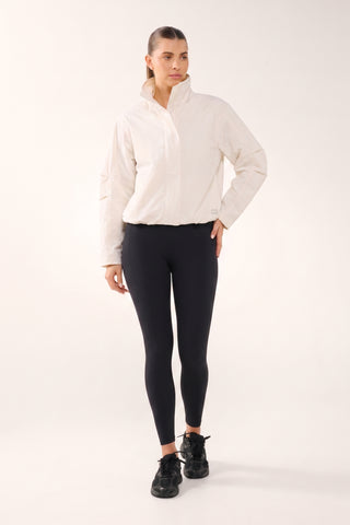 PACE ZIP-THROUGH SPRAY JACKET SWAN WHITE