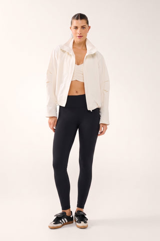 PACE ZIP-THROUGH SPRAY JACKET SWAN WHITE