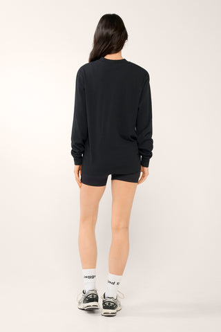 NEWPORT HENLEY LONG SLEEVE TEE BLACK