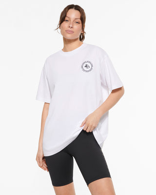 ROSELAND OVERSIZED TEE WHITE