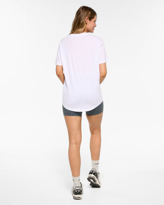 CLASSIC CIRCLE TEE WHITE