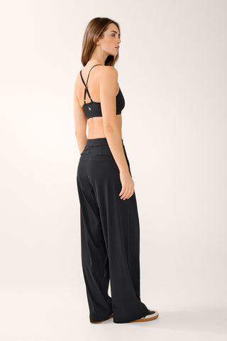 RUE PLEAT SOFTFLEX PANT BLACK