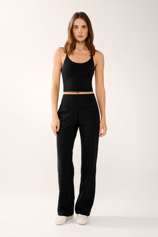 RUE WIDE LEG SOFTFLEX PANT BLACK