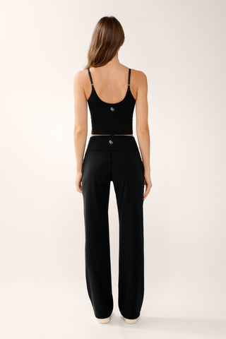 RUE WIDE LEG SOFTFLEX PANT BLACK