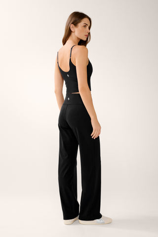 RUE WIDE LEG SOFTFLEX PANT BLACK