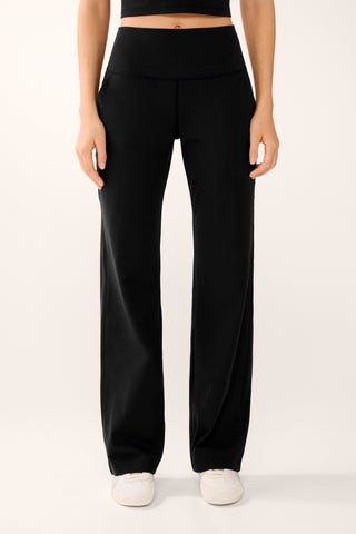 RUE WIDE LEG SOFTFLEX PANT BLACK