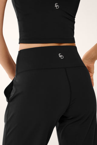 RUE WIDE LEG SOFTFLEX PANT BLACK