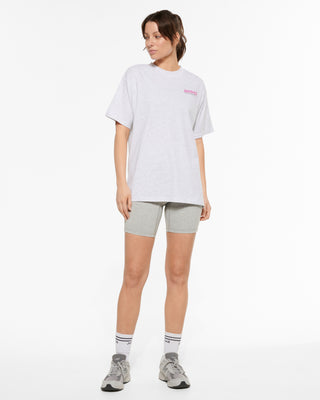 SANTA ROSA OVERSIZED TEE WHITE MARLE