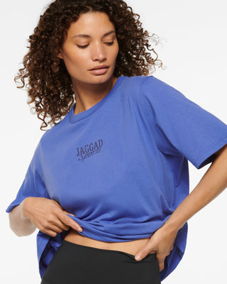 CITY BOXY TEE BLUE