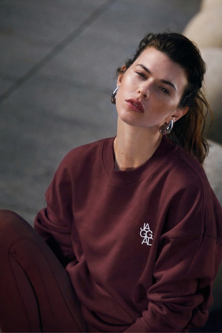 HYDE SIGNATURE SWEATER CHERRY