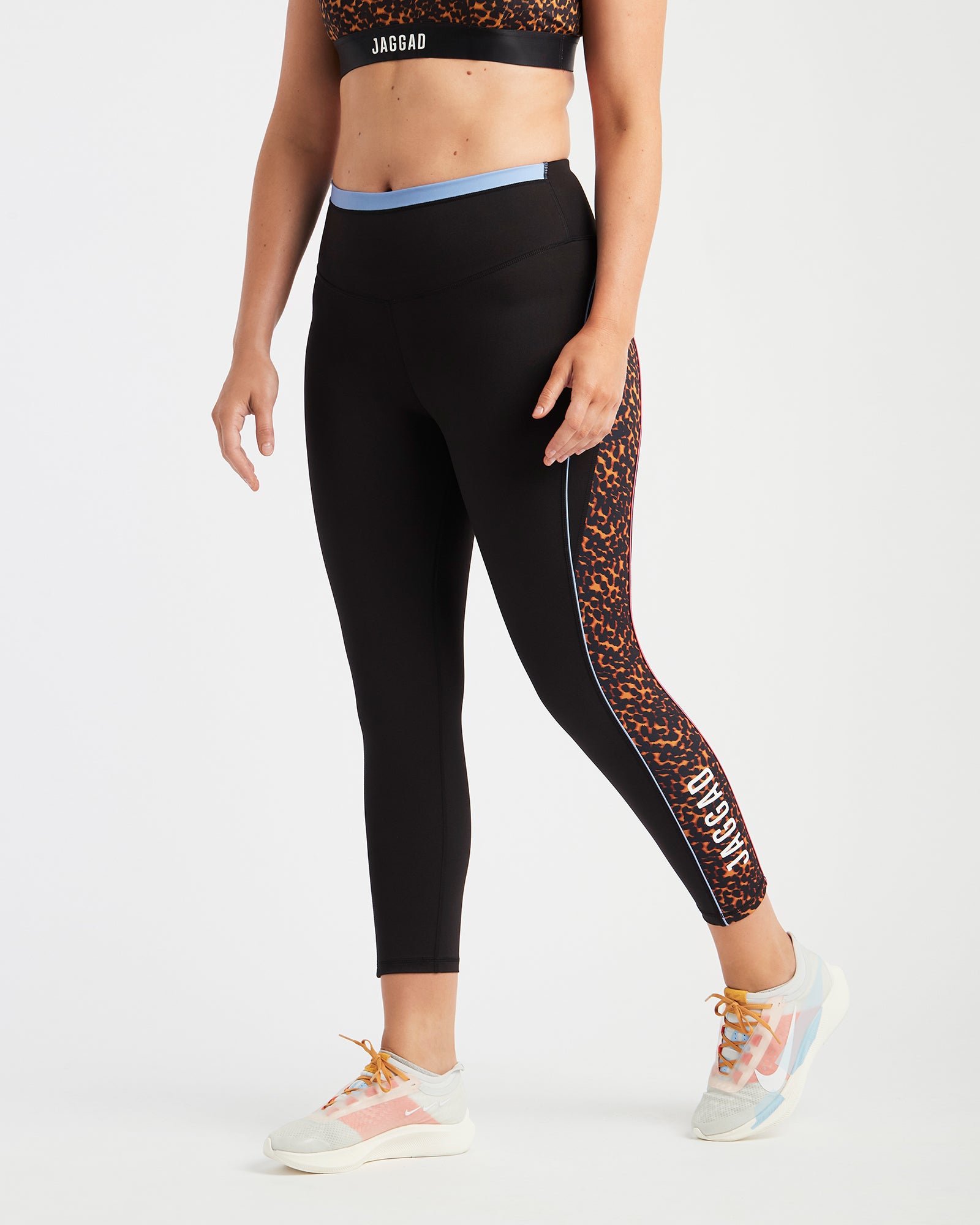 Jacksonville Jaguars Deer Hunting Pattern High Waisted Leggings and Tank Top  - Reallgraphics